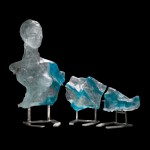 Modern Glass Sculpture